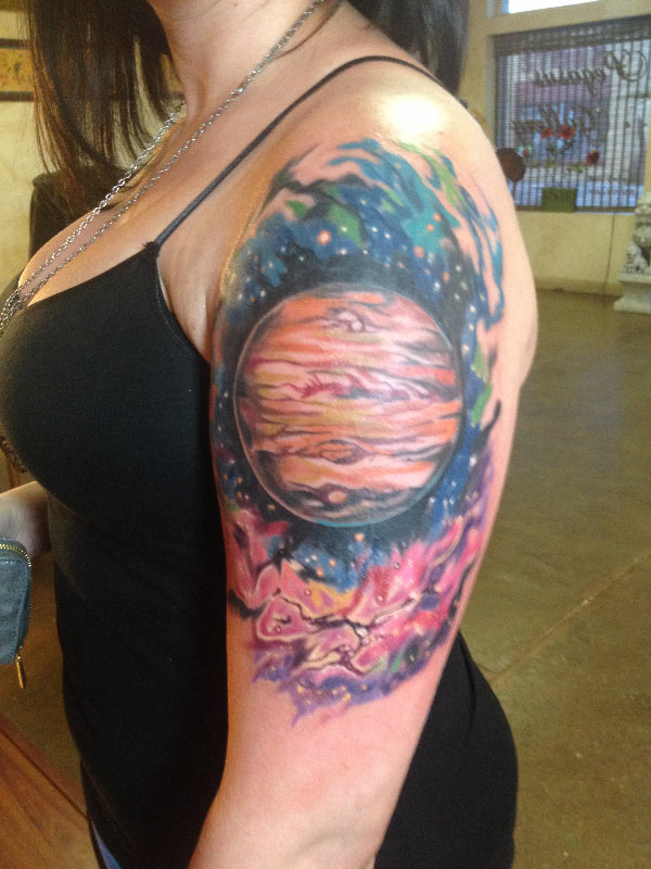 color space tattoo, space tattoo florida , florida space tattoo artist , st augustine space tattoo , tattoo shop st augustine Inline image