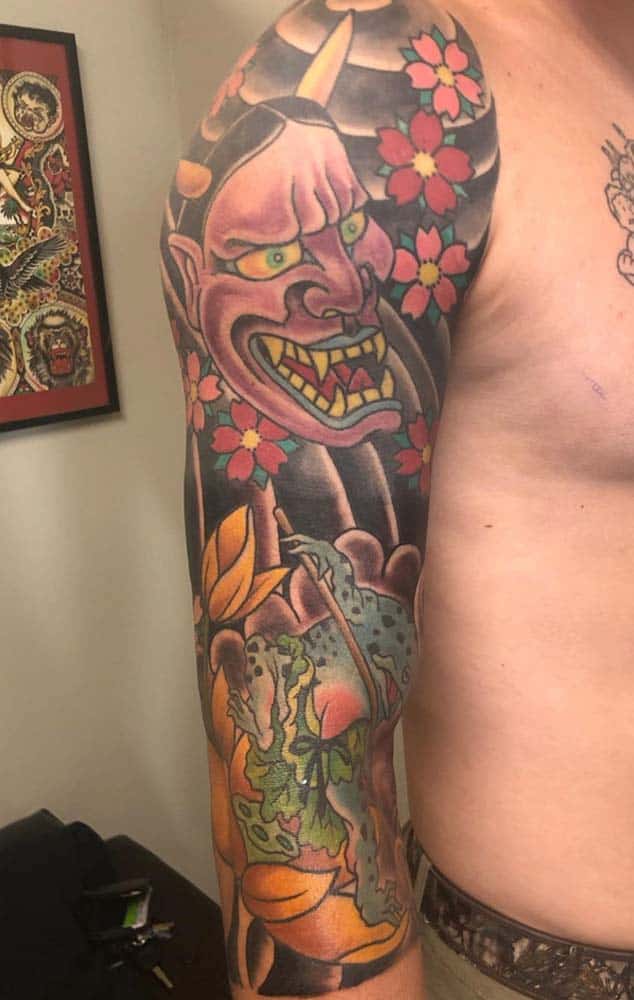 Japanese Tattoo | Jesse Britten Tattoo in St Augustine, Florida