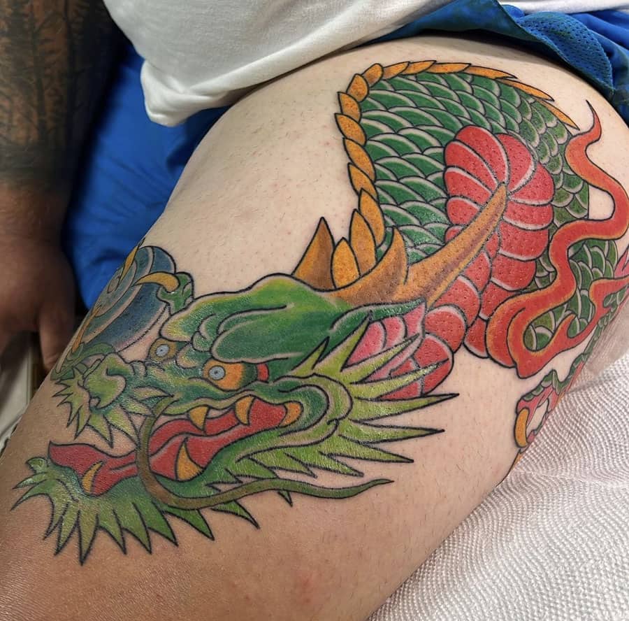Japanese Tattoo | Jesse Britten Tattoo in St Augustine, Florida